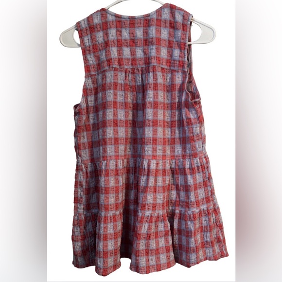 Pilcro Anthropologie Neve Tiered Blouse - Picture 4 of 8